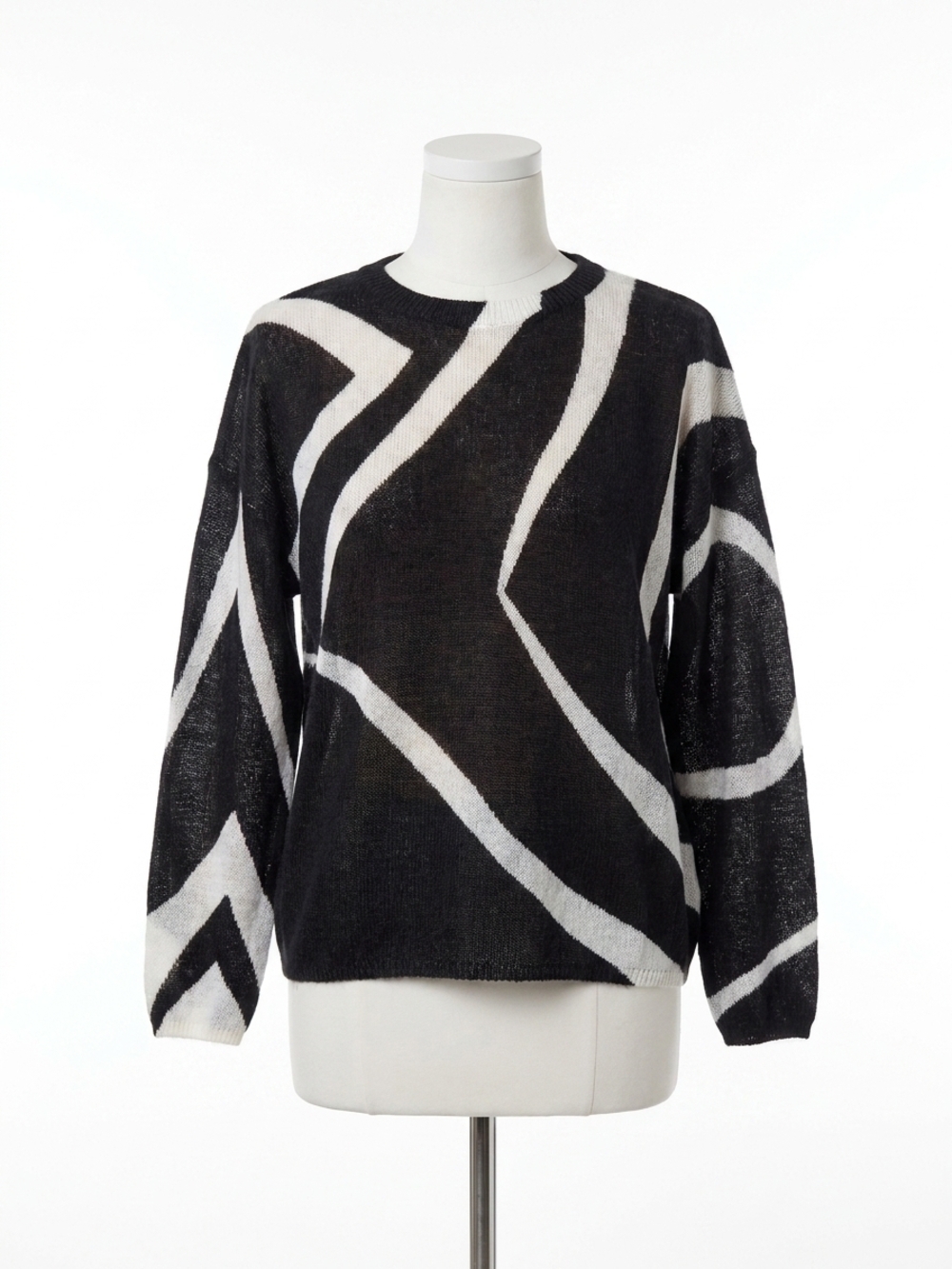 NEW CHARLIE B mohair style sweater in black